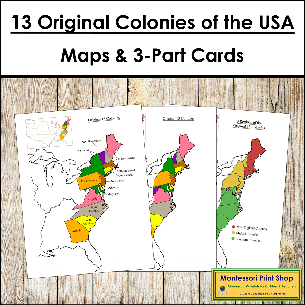 Blank Map Of 13 Colonies Printable