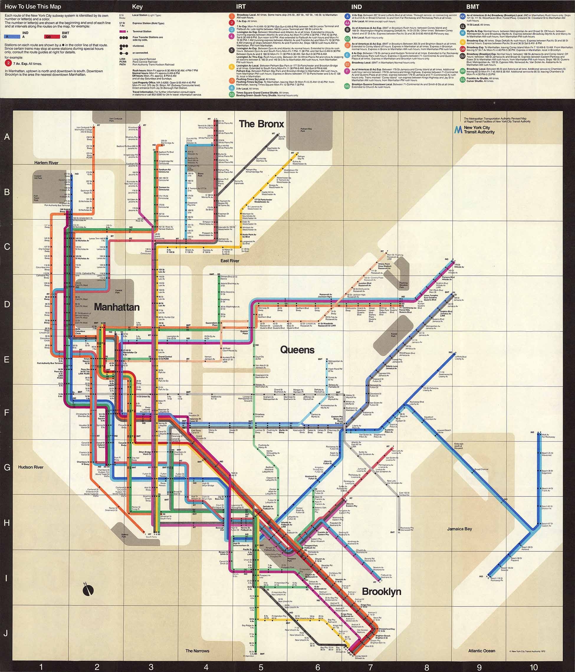 New York Metro Map Printable