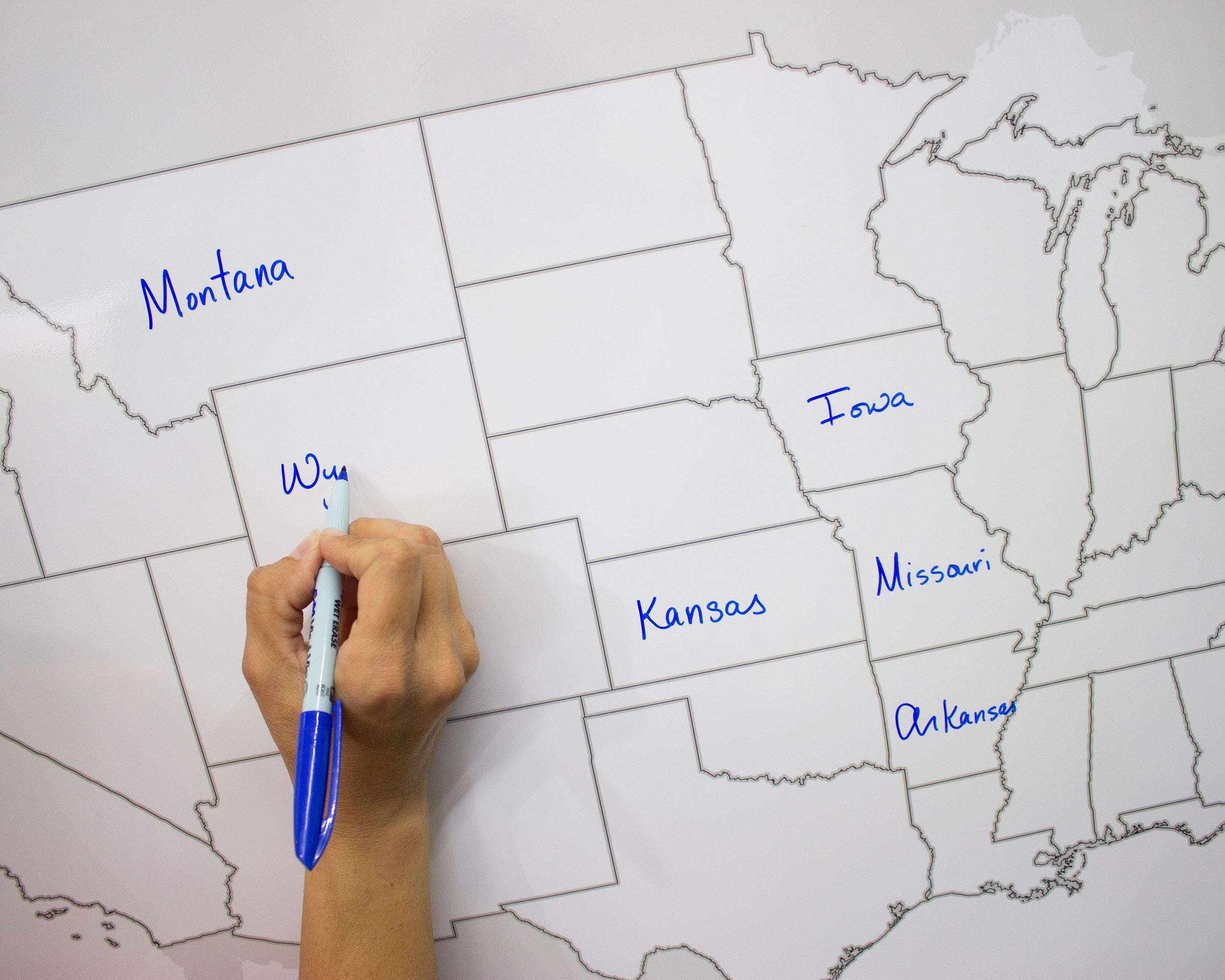 Large Printable Blank Us Map