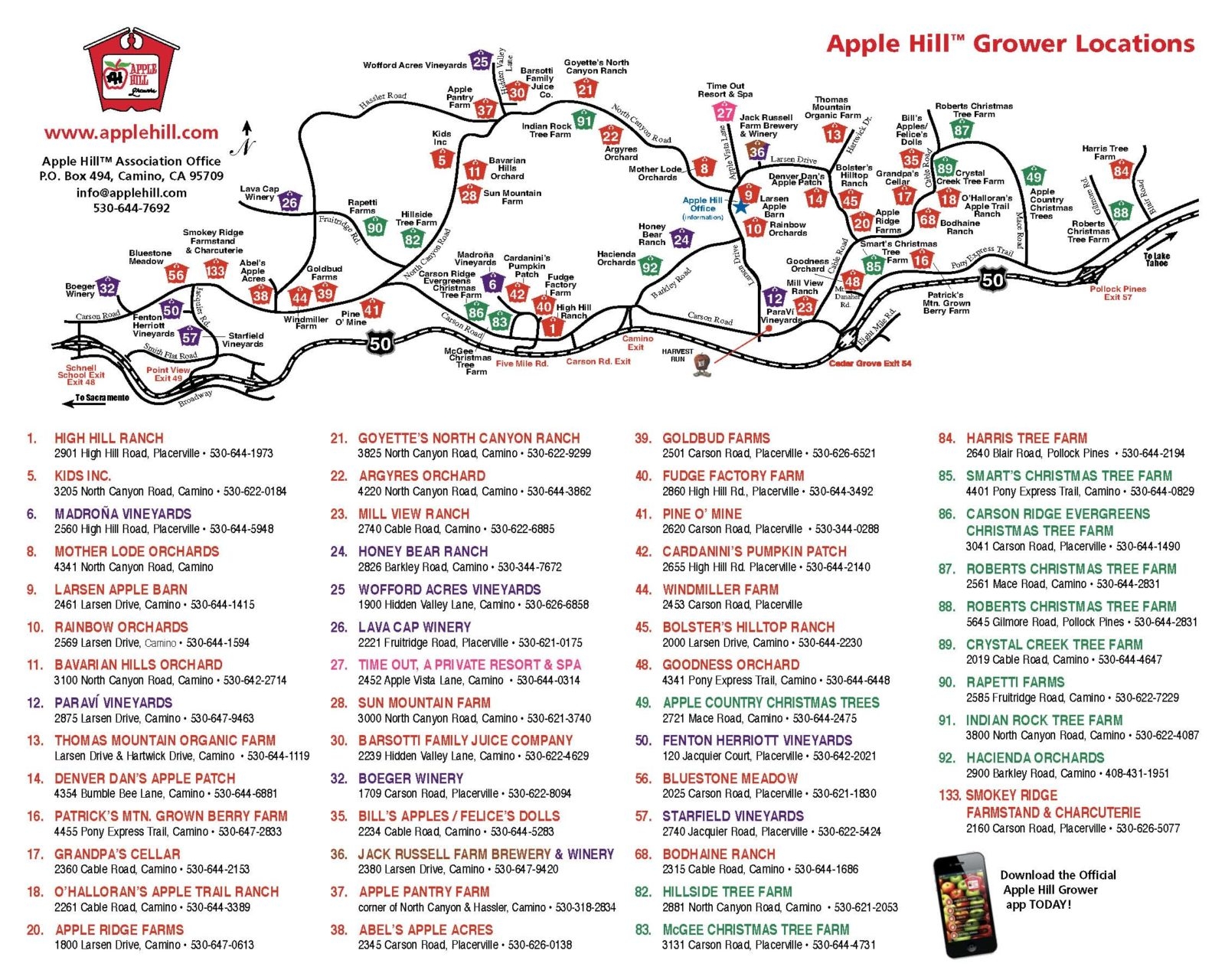 Apple Hill Lodging