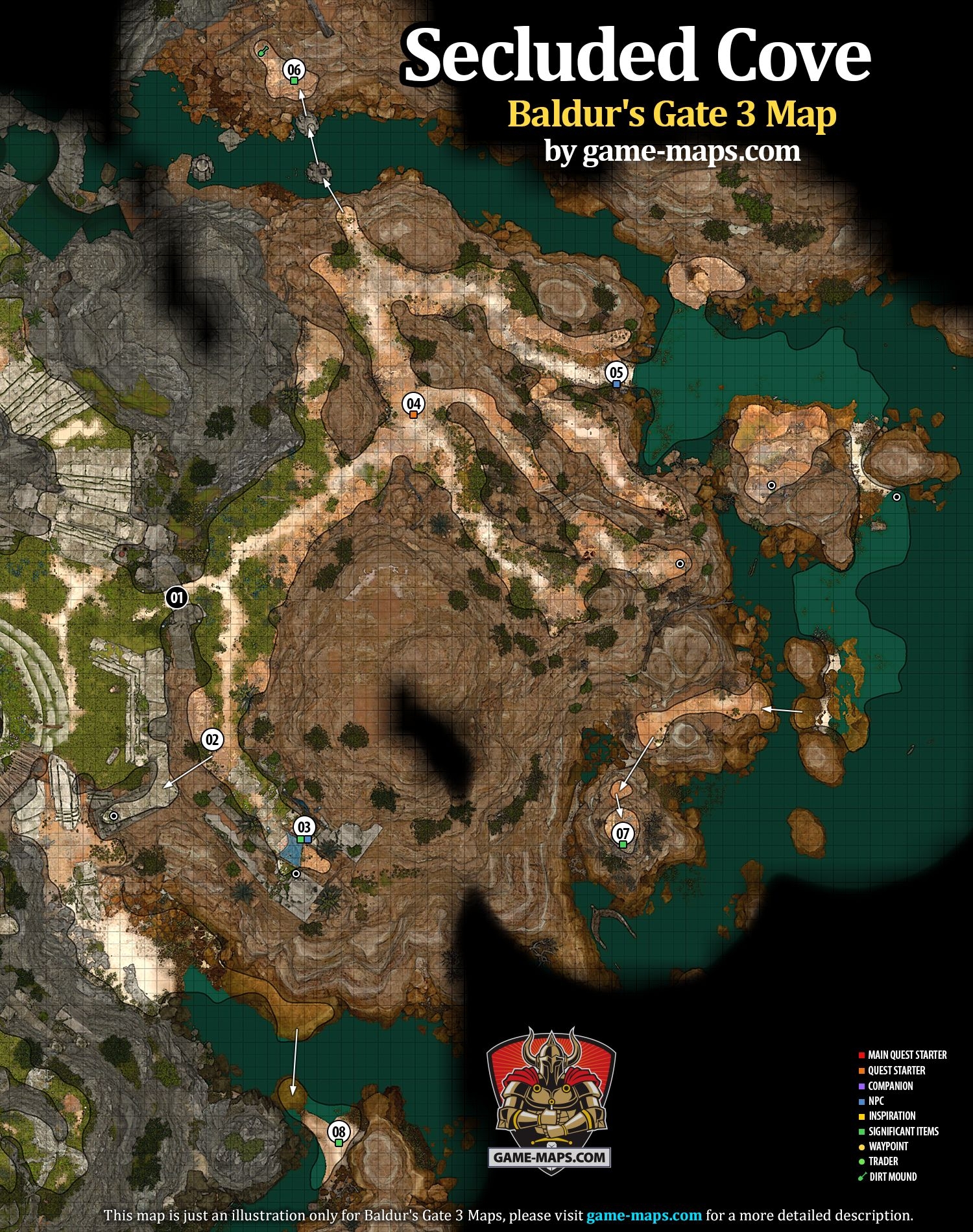 Baldur s Gate 3 Map