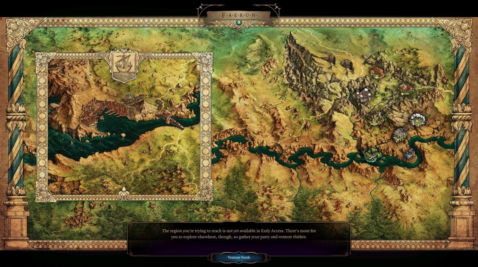Baldurs Gate 3 World Map Gamepressure