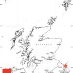 Blank Simple Map Of Scotland Worksheets Library