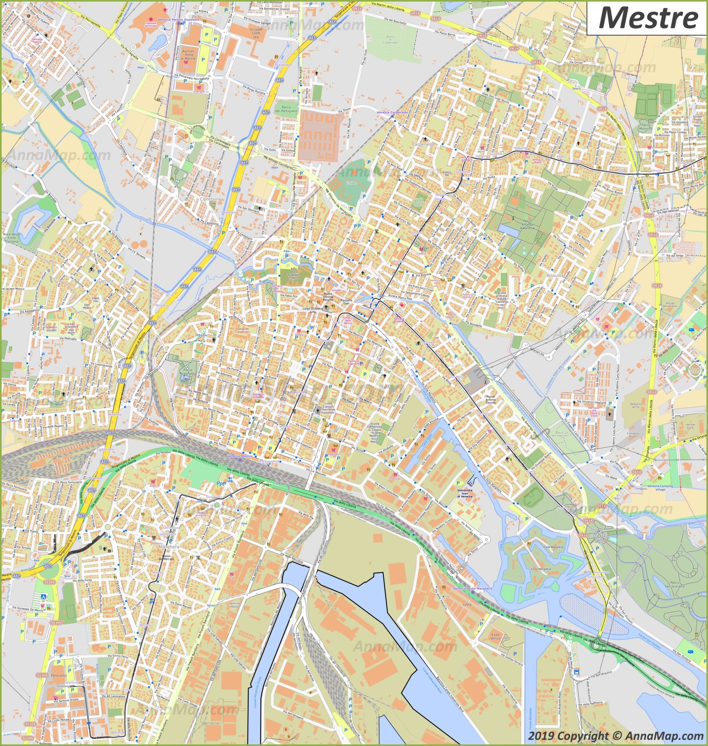 Detailed Tourist Maps Of Venice Italy Free Printable Maps Of 