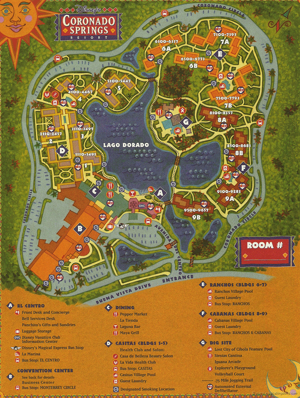 Printable Disney Park Maps