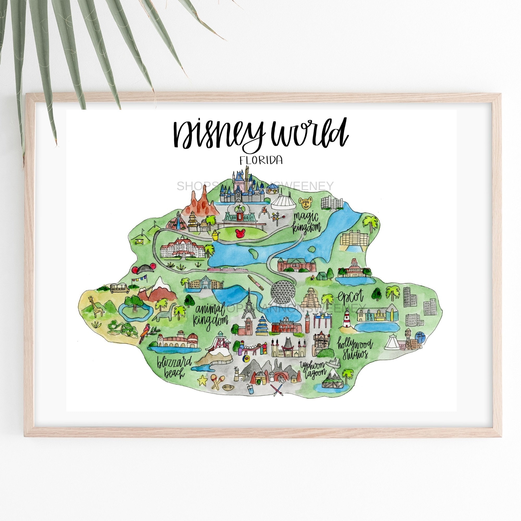 Walt Disney World Printable Maps