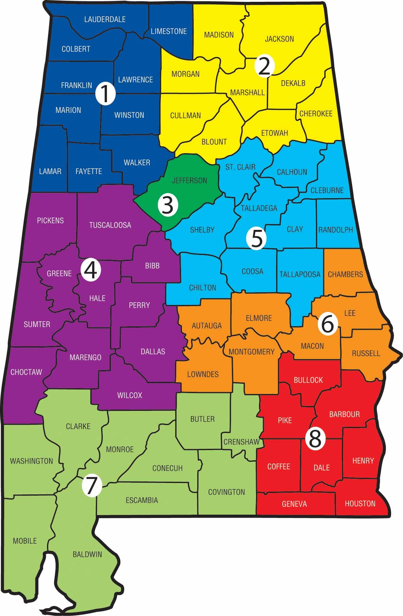 District Map ACCA