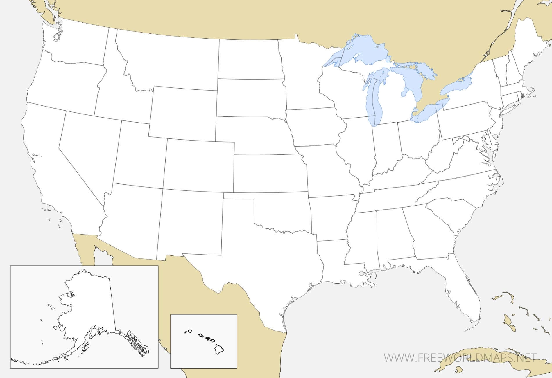 Download Free US Maps