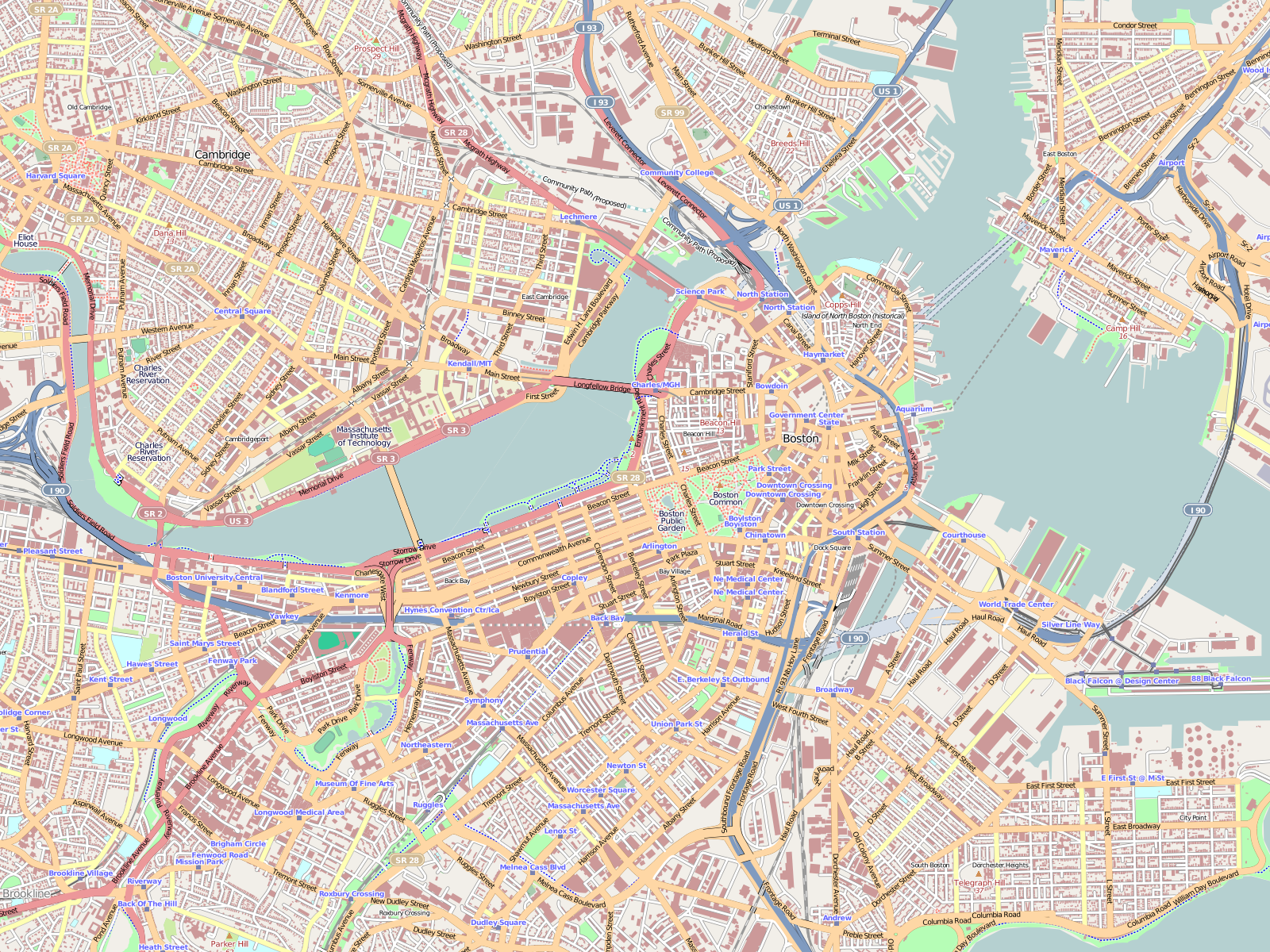 File Map Of Boston And Cambridge png Wikimedia Commons