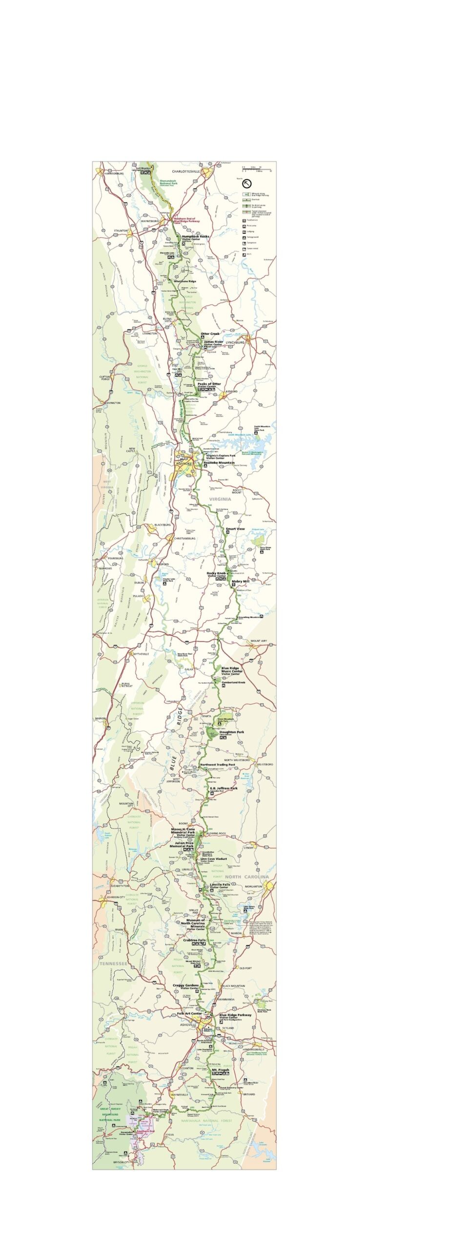 File NPS Blue ridge parkway map pdf Wikimedia Commons