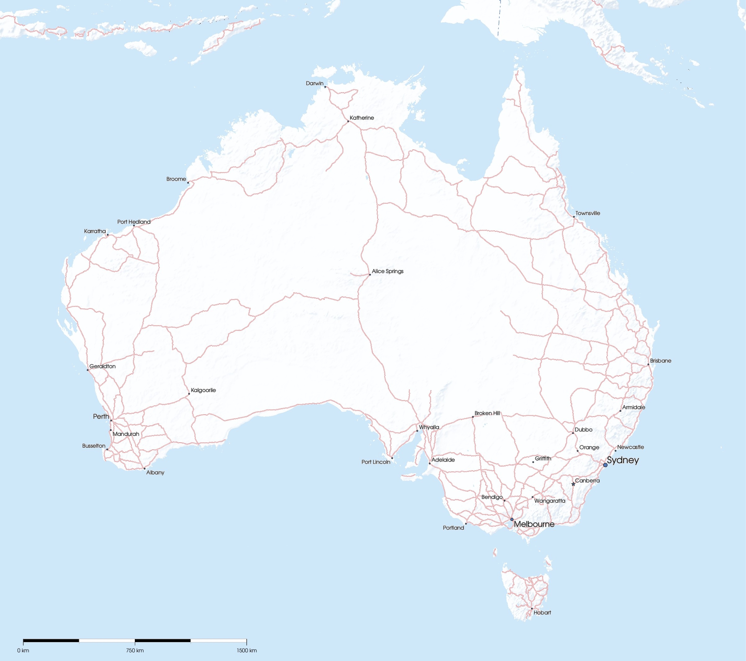 Free Maps Of Australia Mapswire Free Maps Of Australia Mapswire