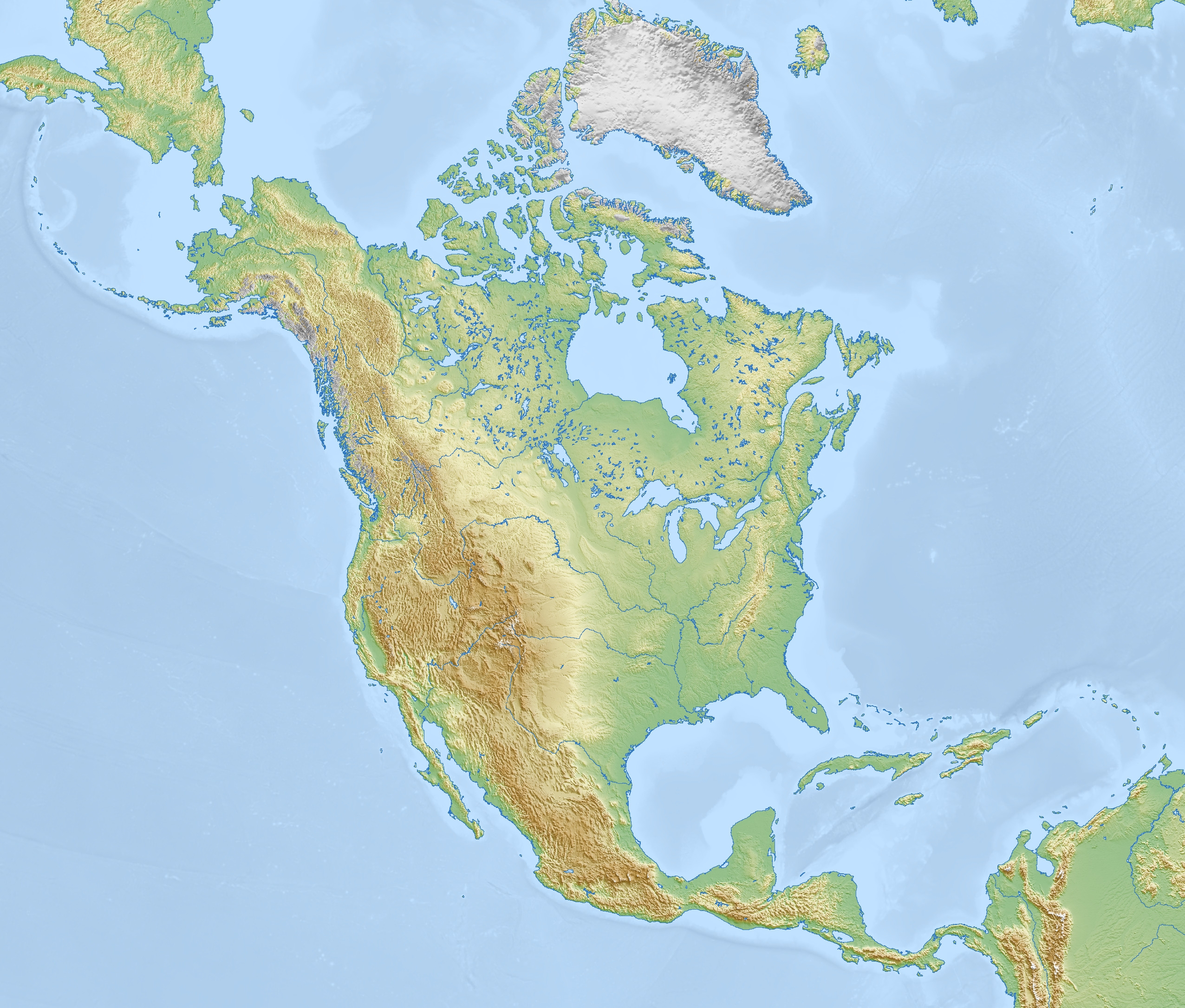 Free Maps Of North America Mapswire