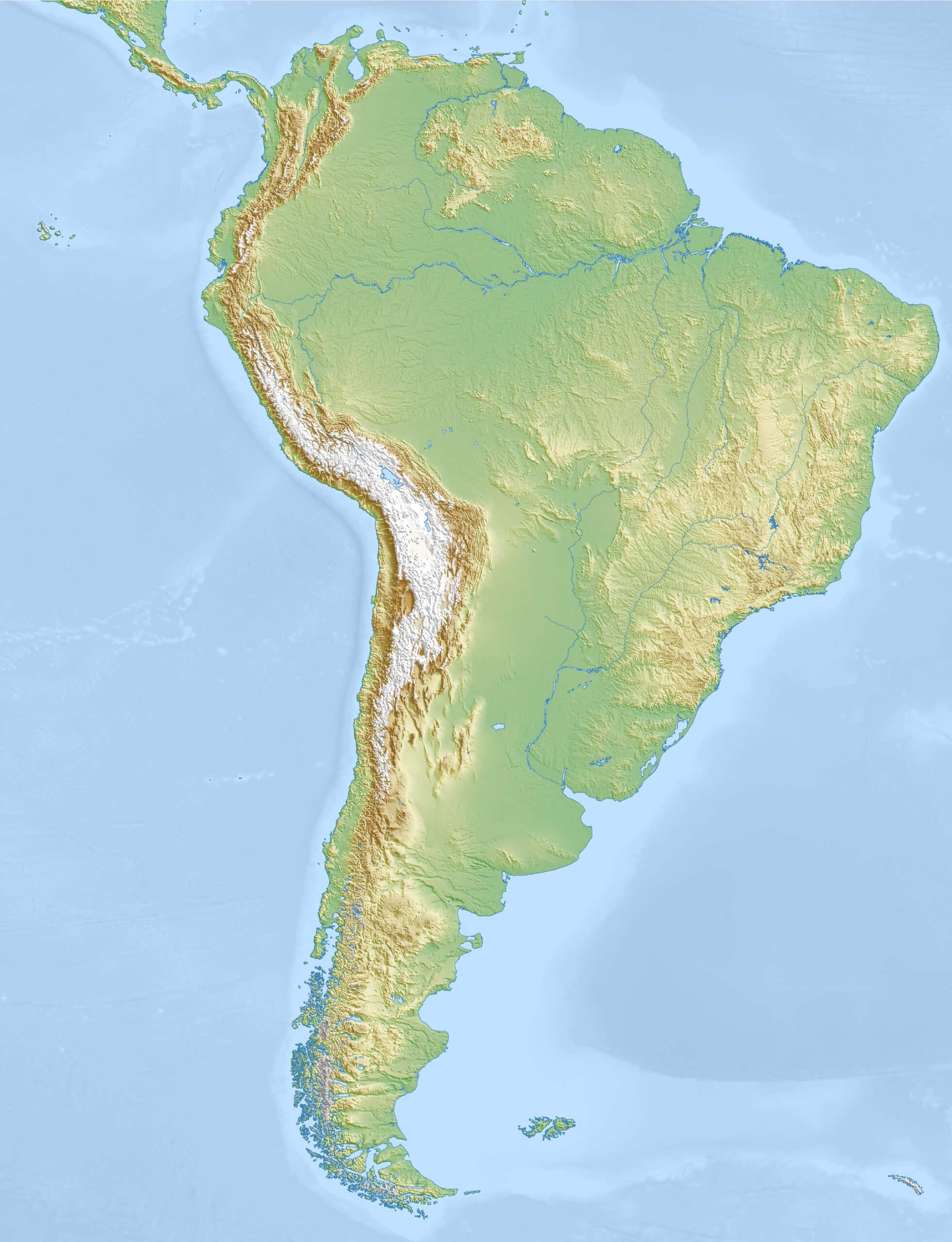 Free Maps Of South America Mapswire Free Maps Of South America Mapswire