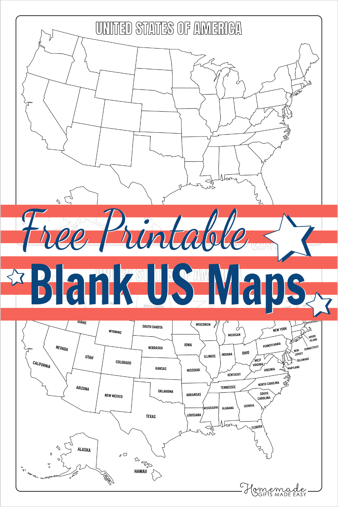 Printable Blank Map Of The Us Printable Blank Map Of The Us