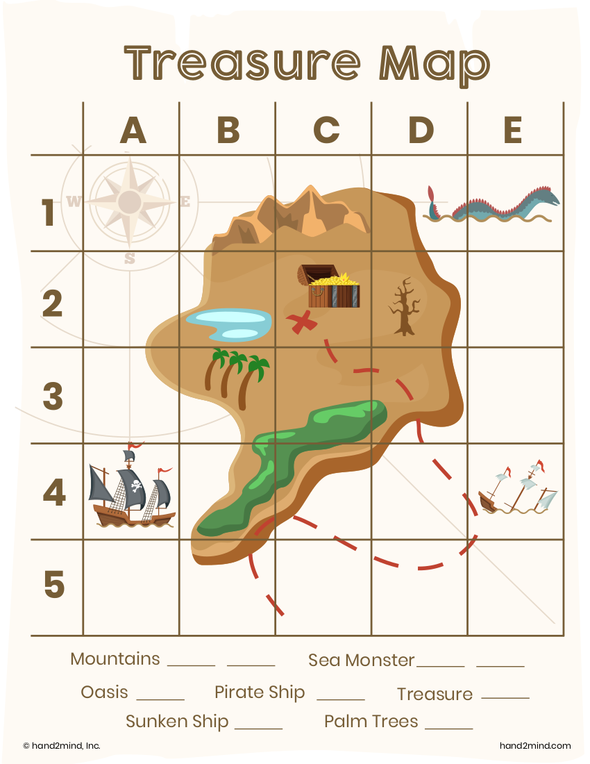 Treasure Map Printable