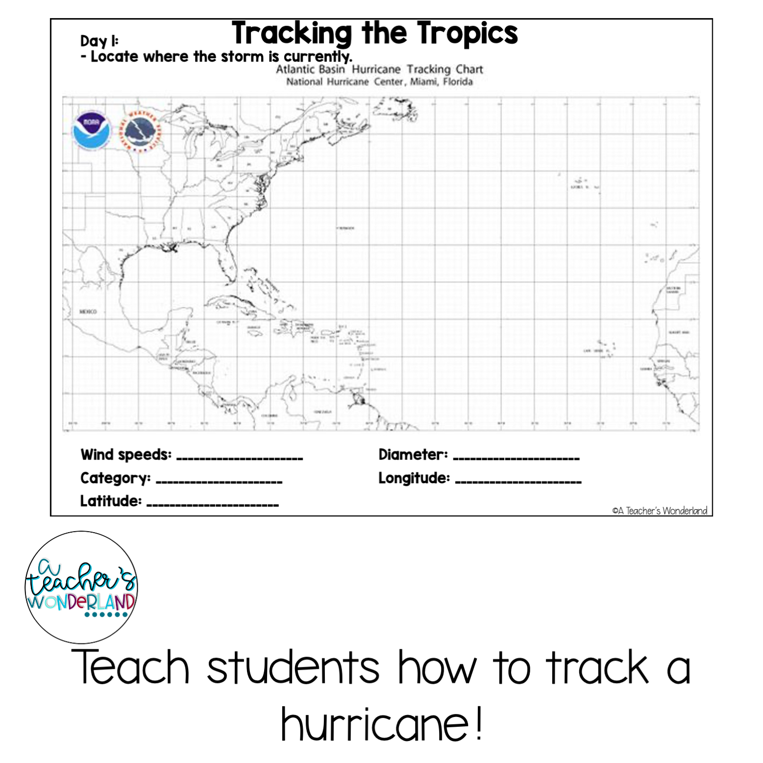 Hurricane Tracking U0026 Preparedness Project Based Learning DIGITAL U0026 Paper Based A Teacher s Wonderland