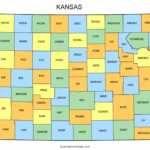 Kansas County Map Printable State Map With County Lines Free Printables Monograms Design Tools Patterns U0026 DIY Projects