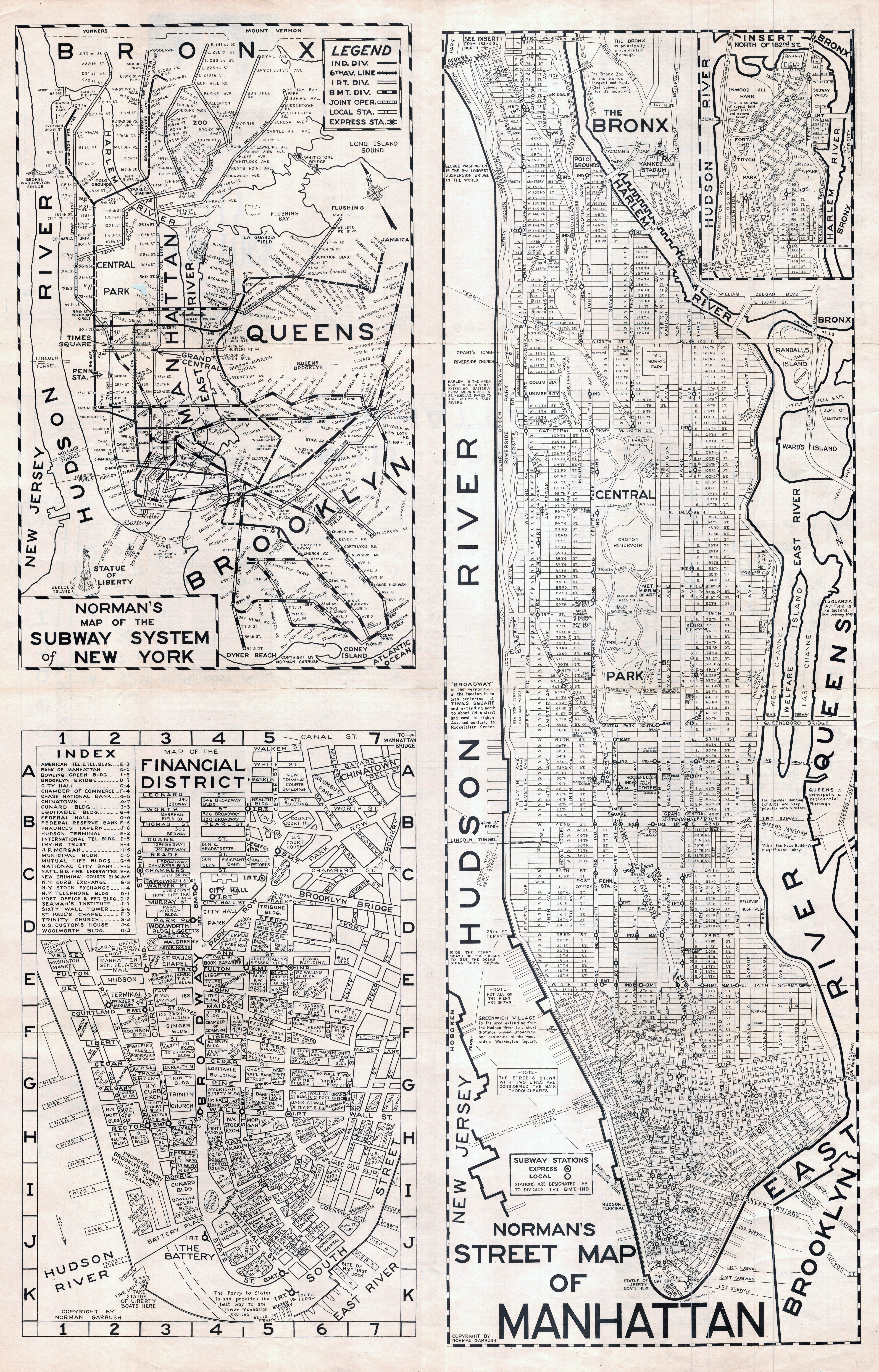 Manhattan Ny Map Printable