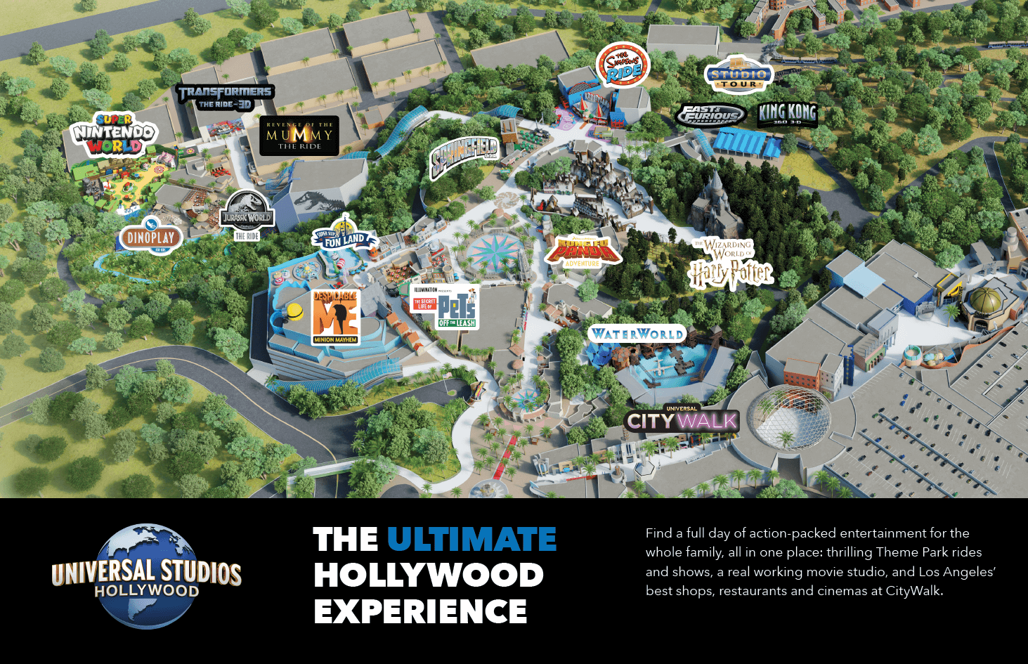 Hollywood Studios Printable Map
