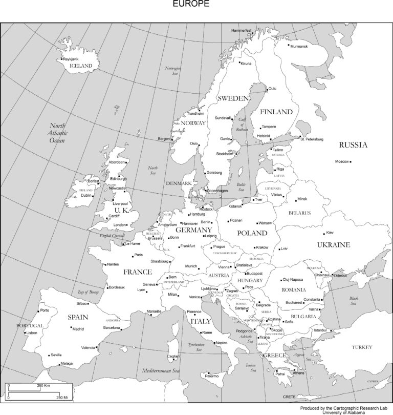 Maps Of Europe