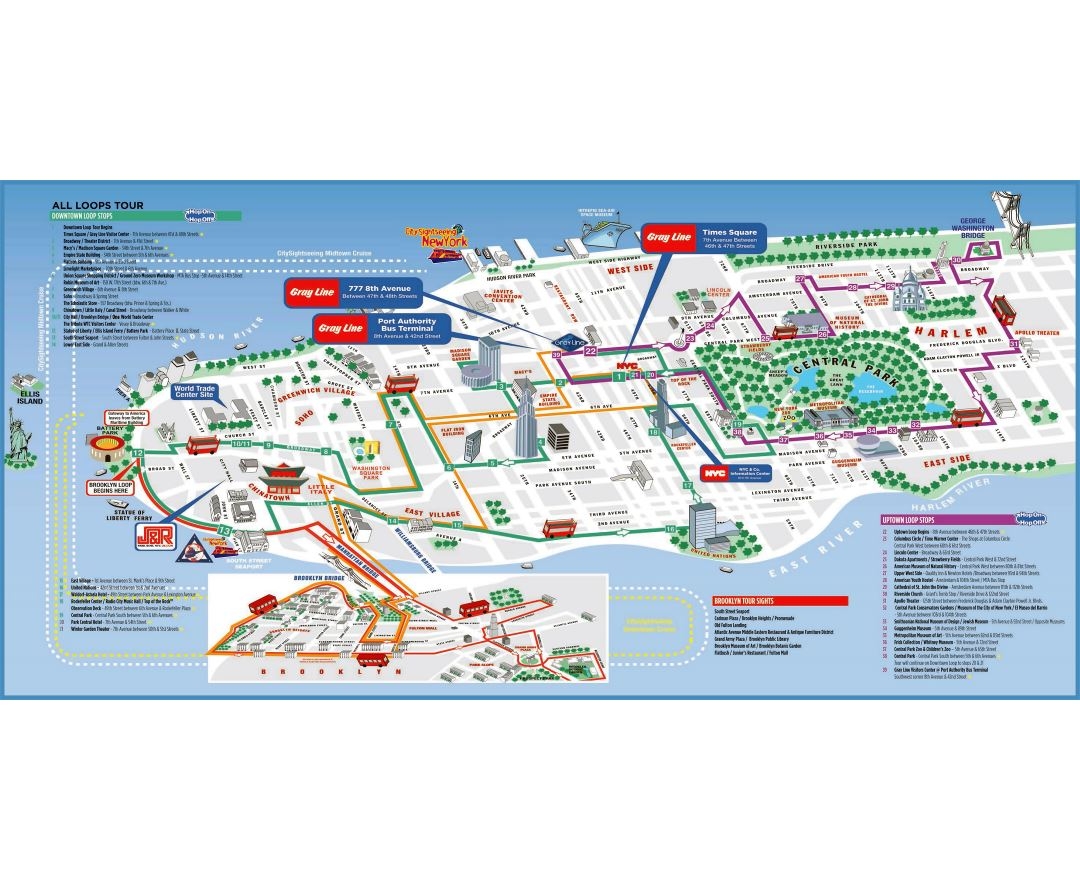 Maps Of New York Collection Of Maps Of New York City USA 