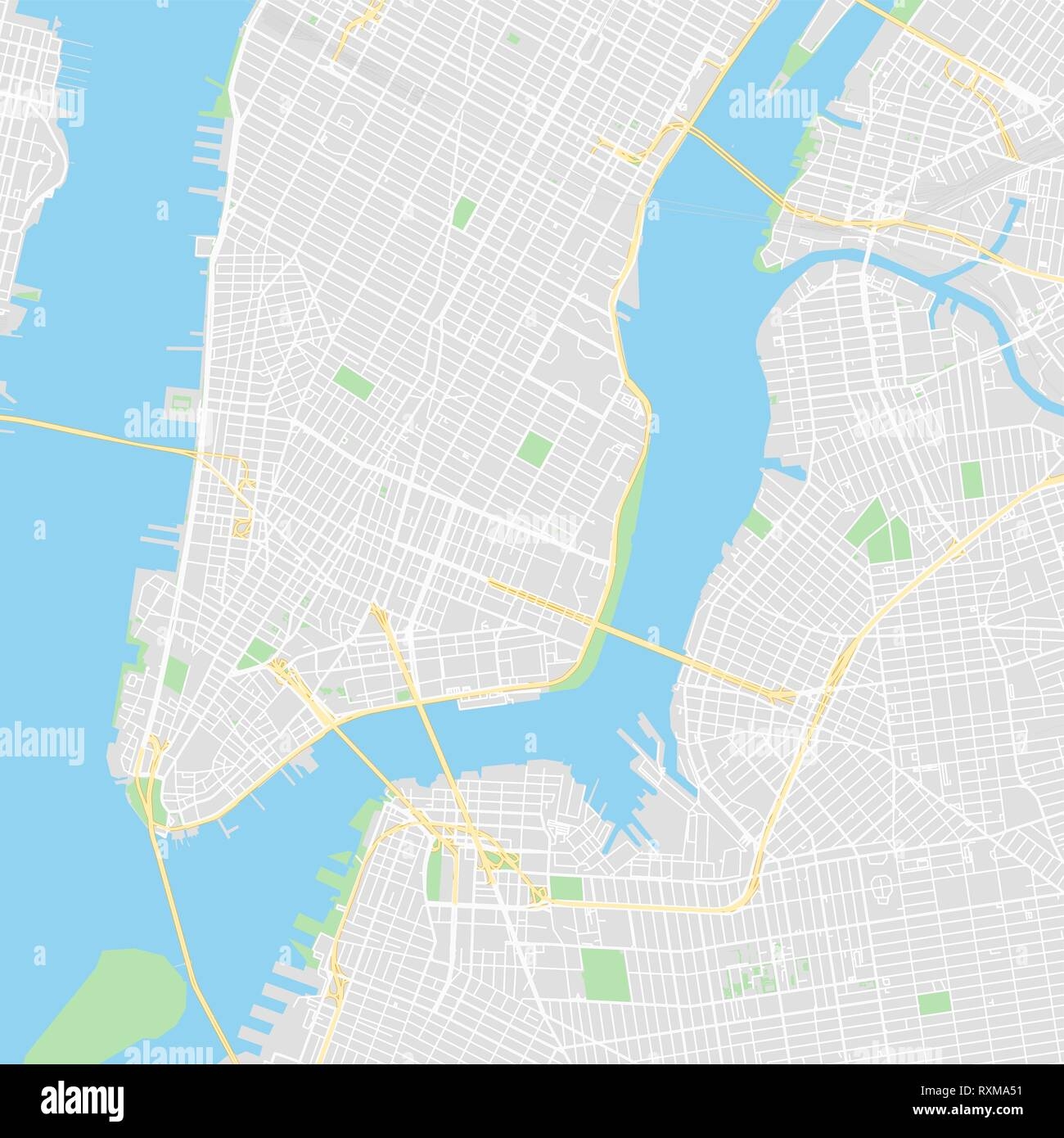 Map Of Manhattan Nyc Printable
