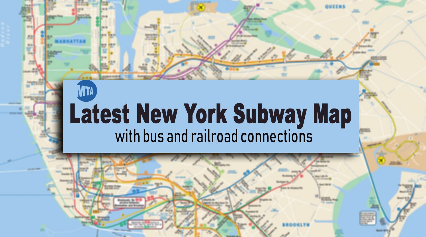 New York Subway Map Latest Version With Line And Station Changes
