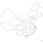 Outline Map Of China With Provinces Free Vector Maps