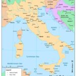 PRINTABLE MAP OF ITALY Black U0026 White And Color Versions Mom In Italy