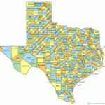 Printable Texas Maps State Outline County Cities