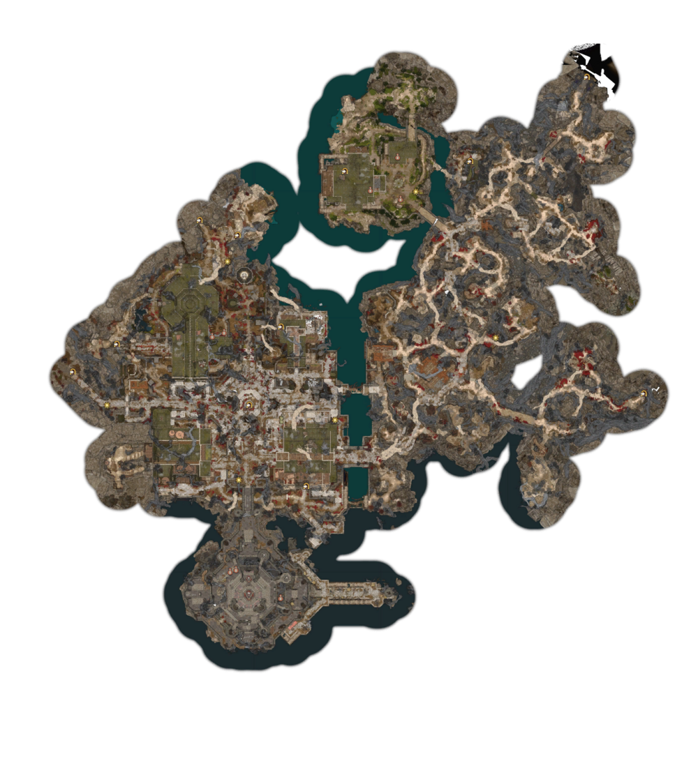 Shadow Cursed Lands Map Bg3 wiki