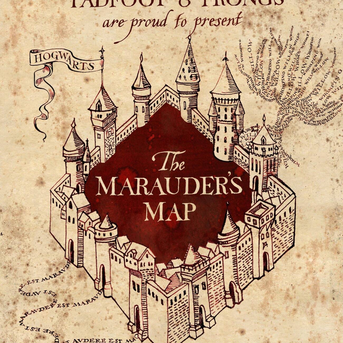 The Marauder s Map MinaLima