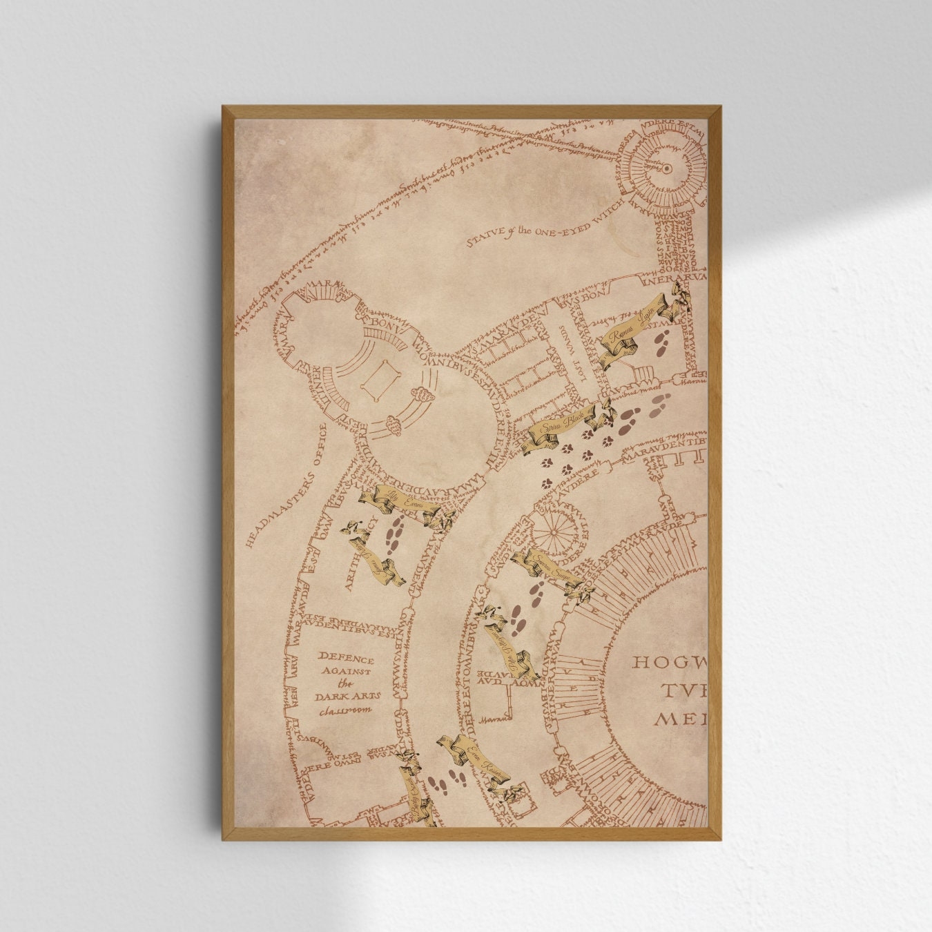 Marauders Map Printable Pdf