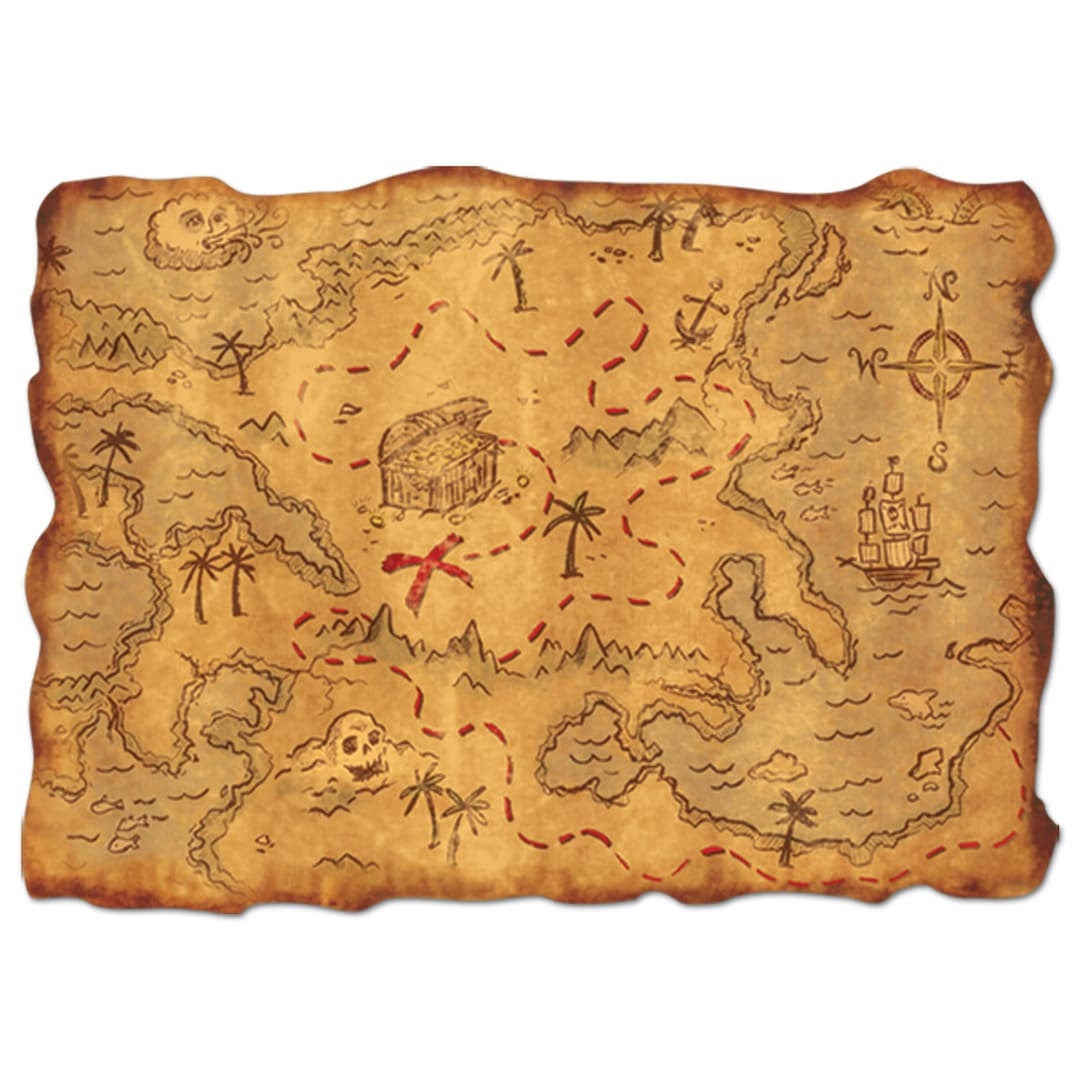 Printable Pirate Map