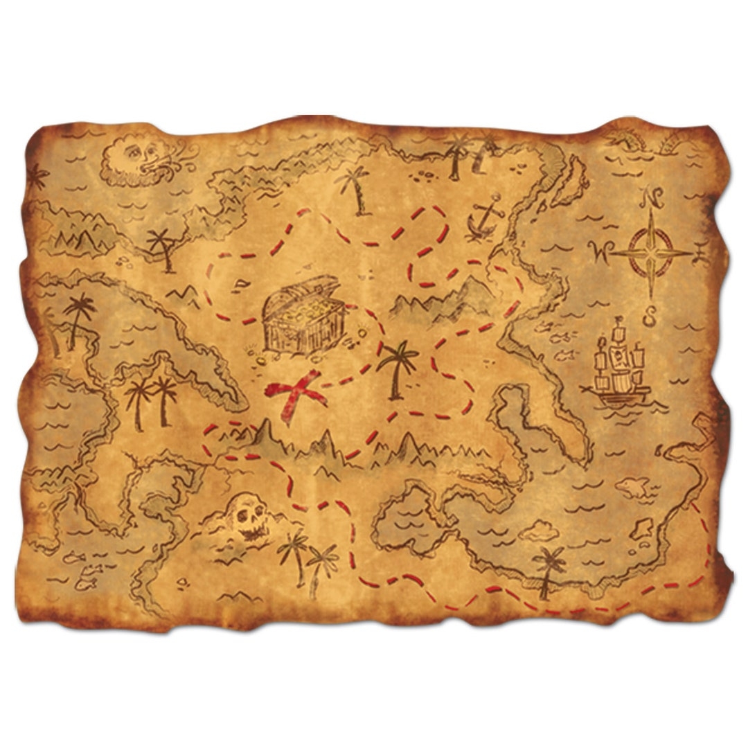 Pirate Treasure Map Printable