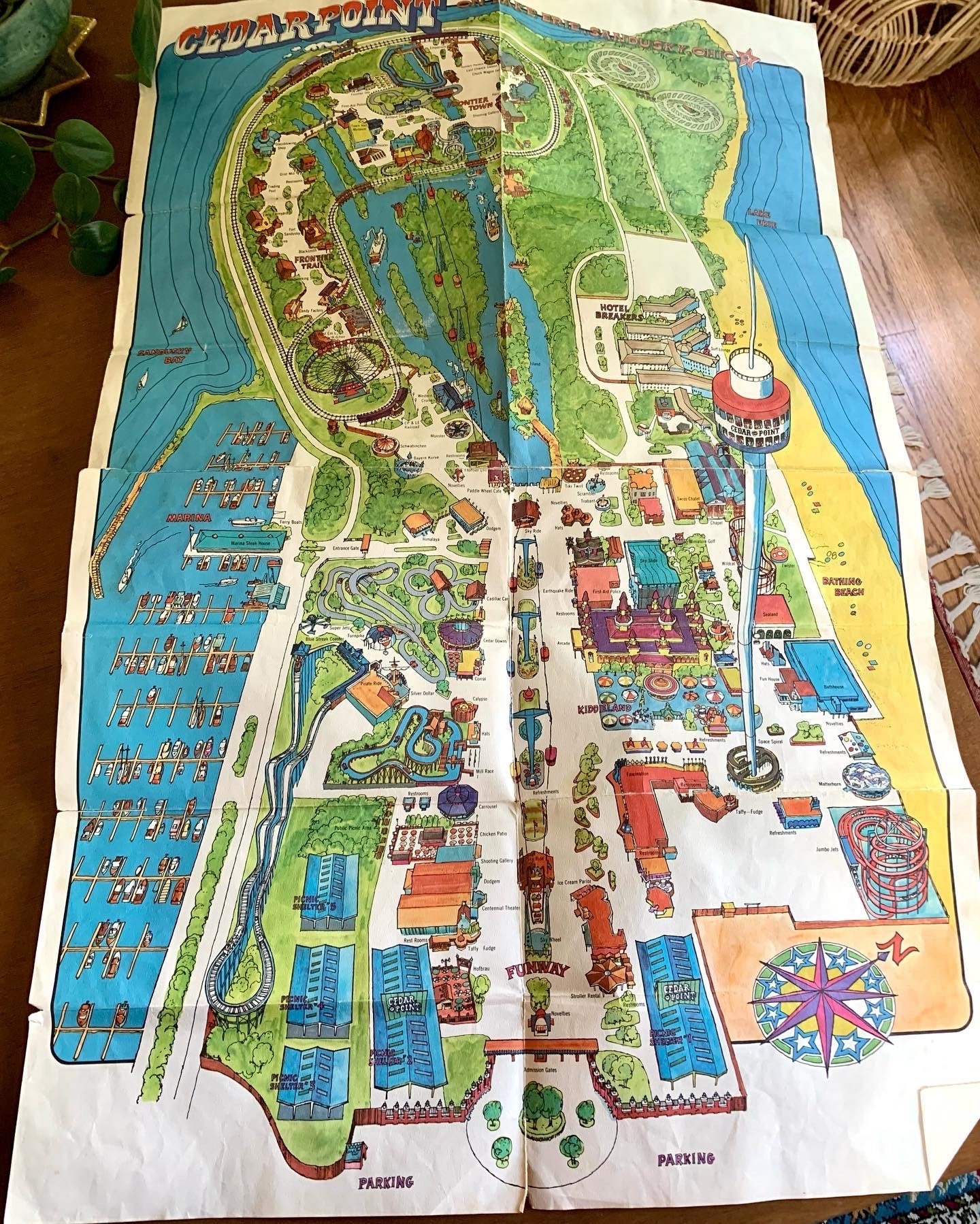 Printable Cedar Point Map