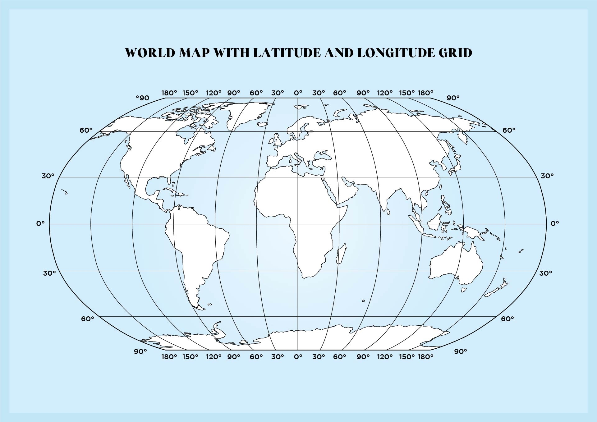 World Map Outline Latitude Longitude Hi res Stock Photography And Worksheets Library