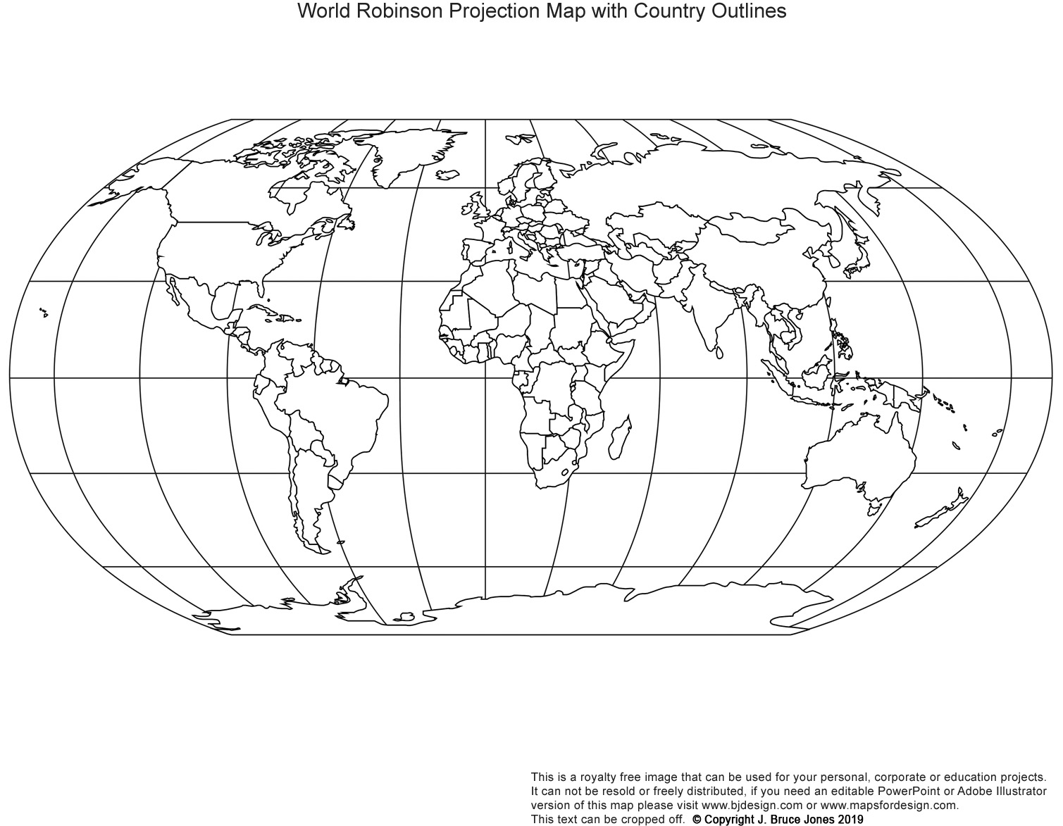 Free Printable Circle Map Template